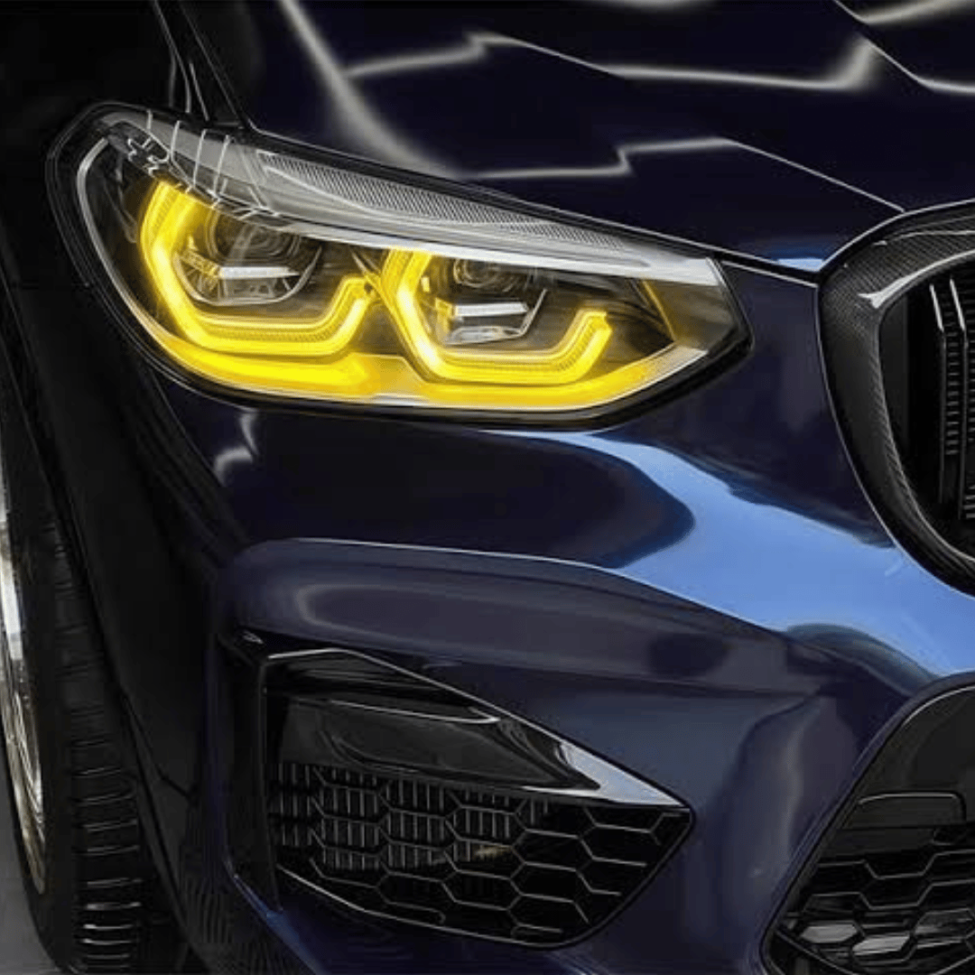 G01 X3 / G02 X4 / F97 X3 Yellow DRL modules