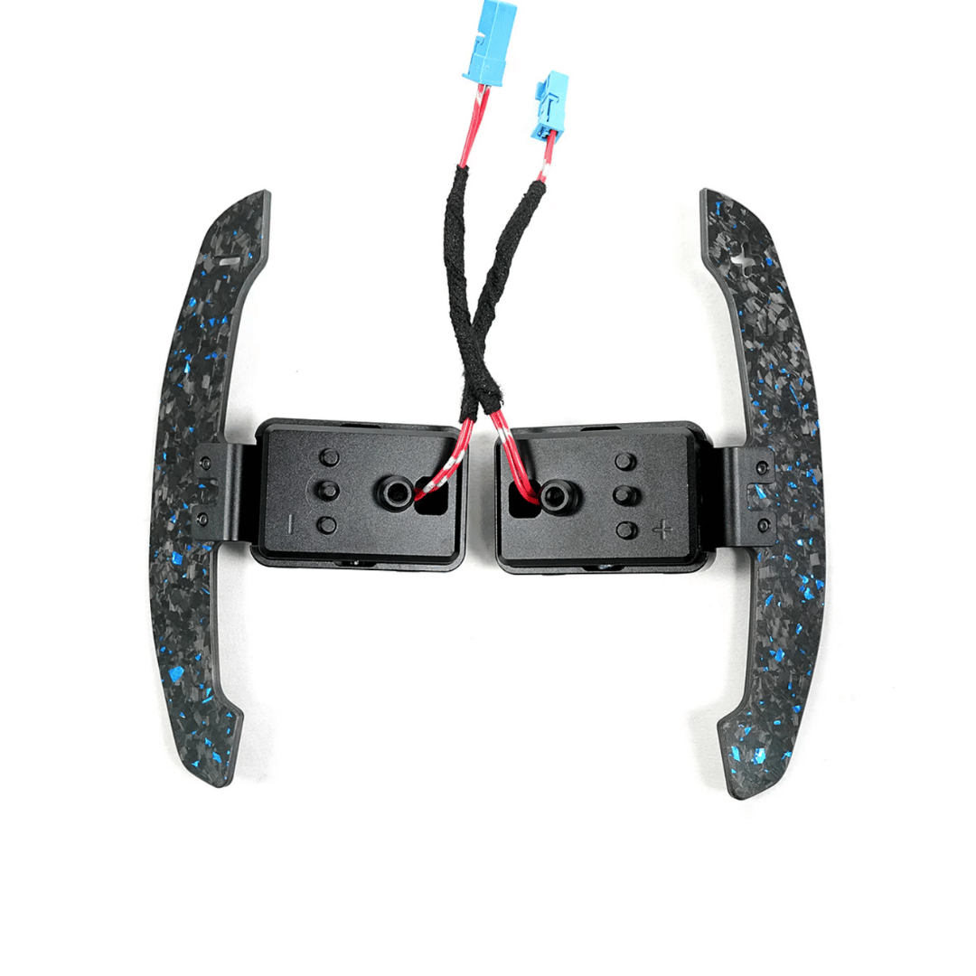 Blue Forged Magnetic Paddles