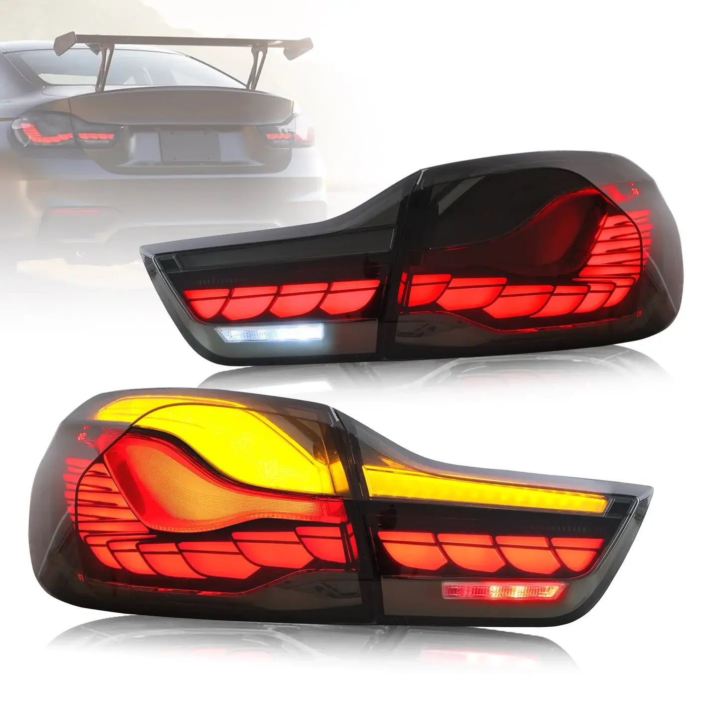 VLand F32/82 OLED GTS Tail Lights Smoked