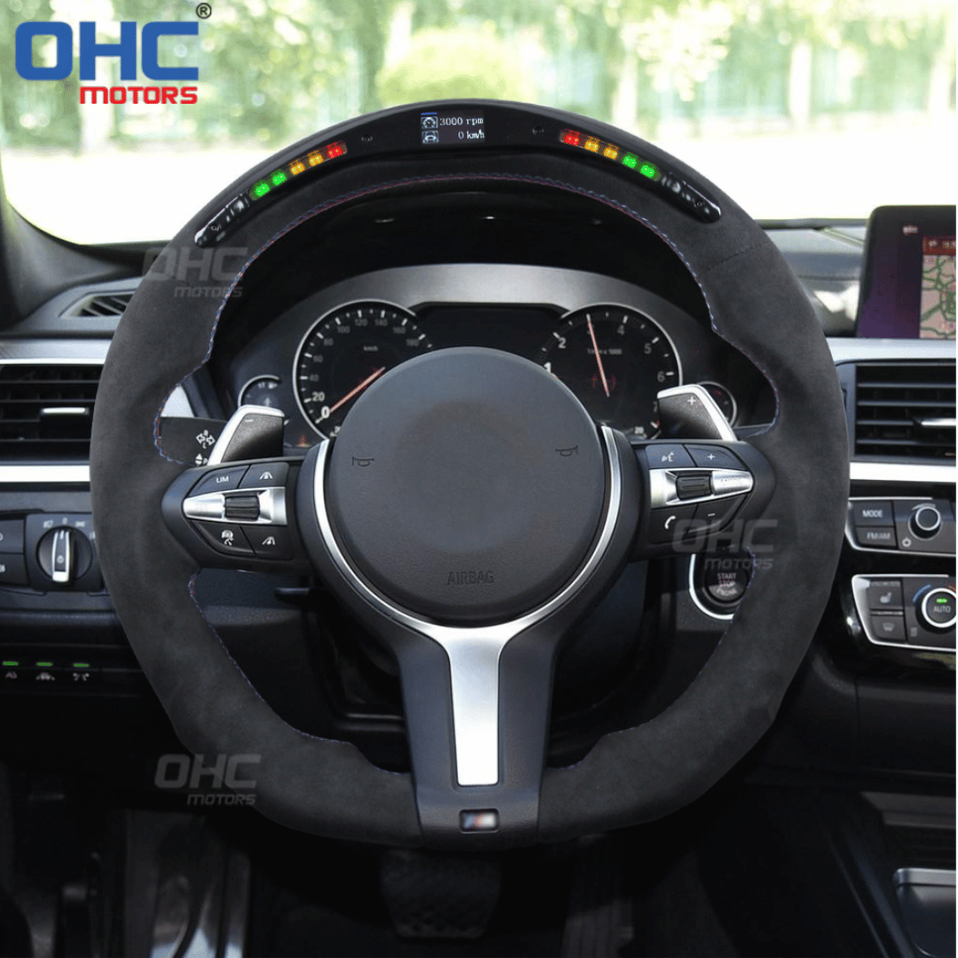 OHC Alcantara LED Steering Wheel