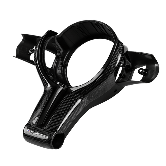 BMW Carbon/Gloss Black steering trim