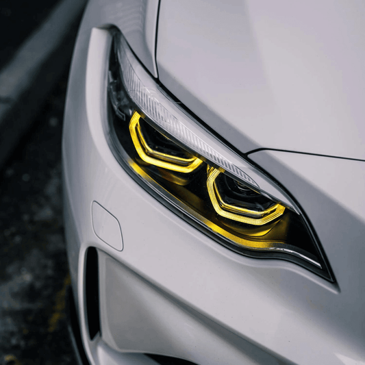 BMW F87/F22 LCI Yellow DRL Modules (18-20)