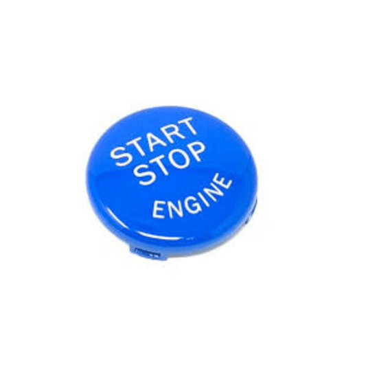 BMW E series start/stop blue