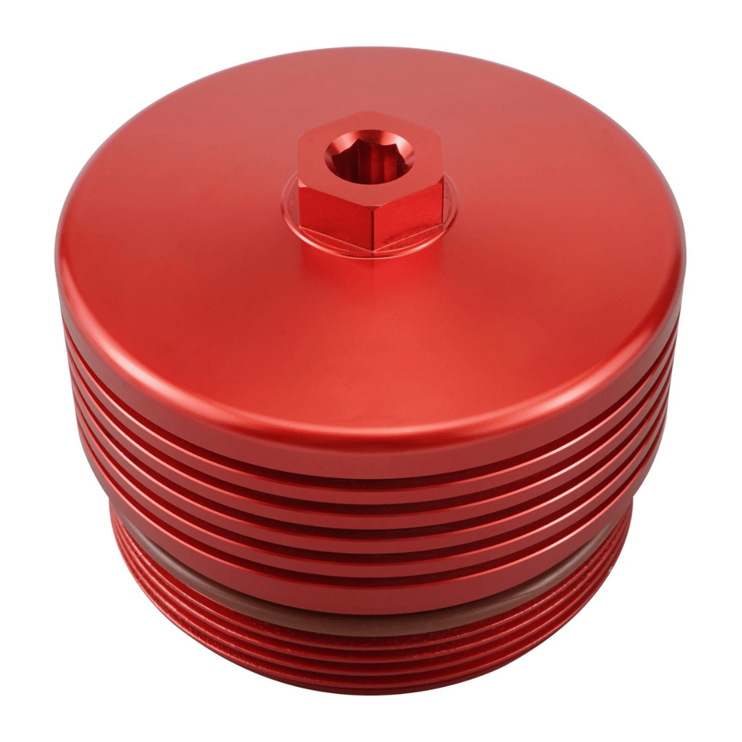 N55/N54/N20/S55 Red CNC Aluminium oil filter cap