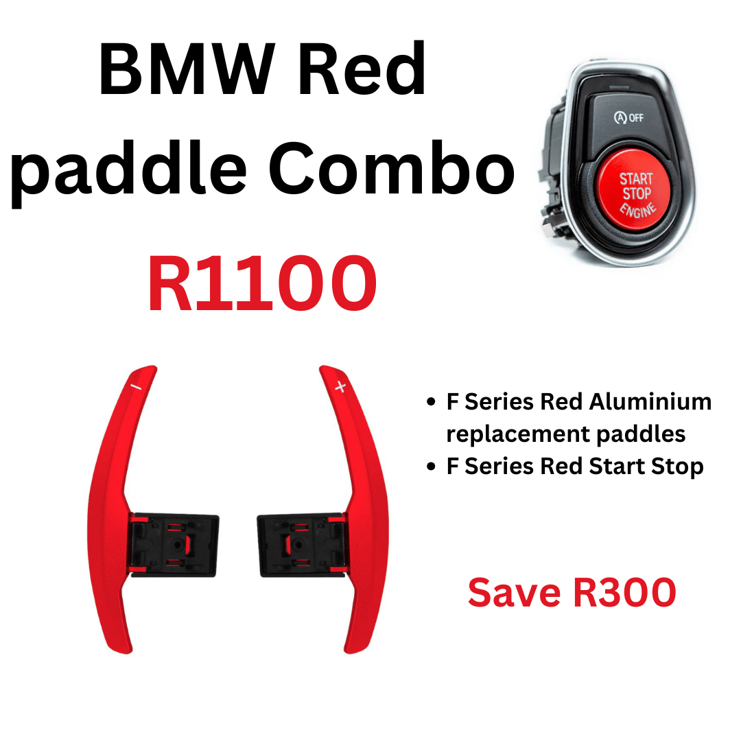 BMW Red paddle Combo