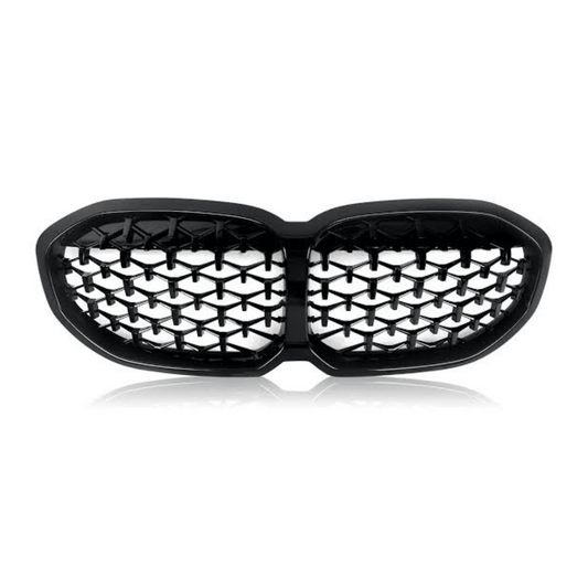 BMW F40 Diamond Grills Gloss Black