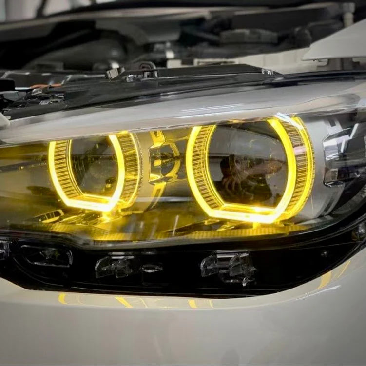 BMW F20 LCI Yellow DRLs